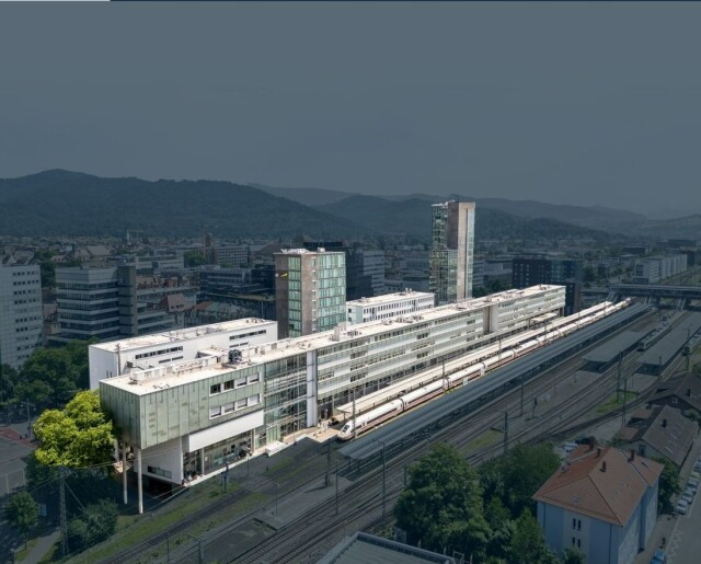 Bahnhofszeile Freiburg
