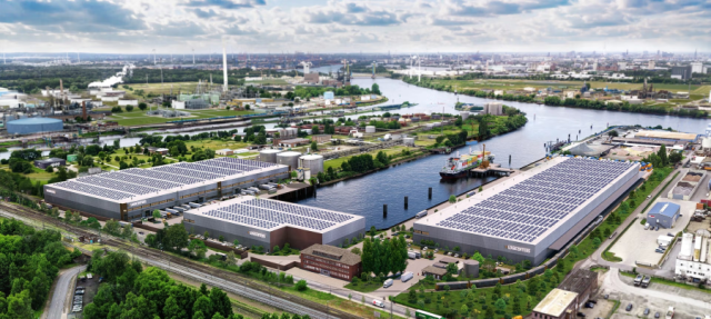 Hamburg Port logistics park