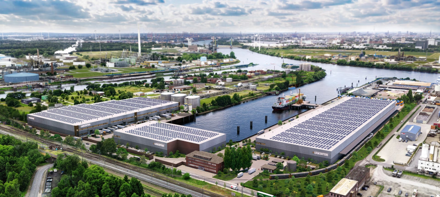 Hamburg Port logistics park