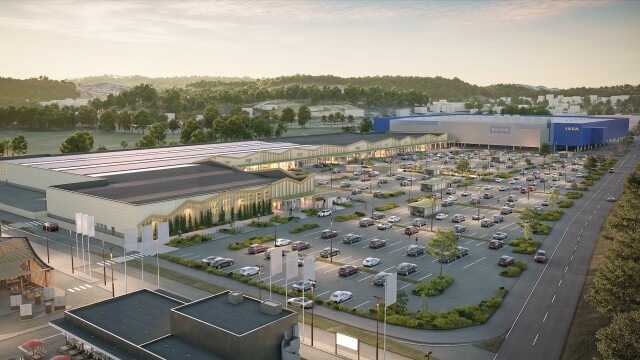 Kållered Retail Park in Gothenburg