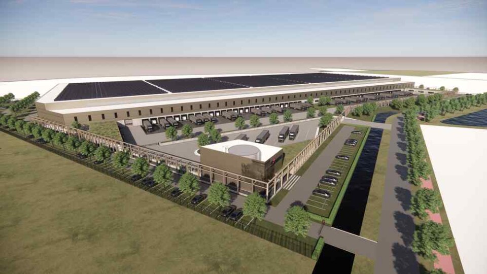Render 3 Logistics site Tiel Image
