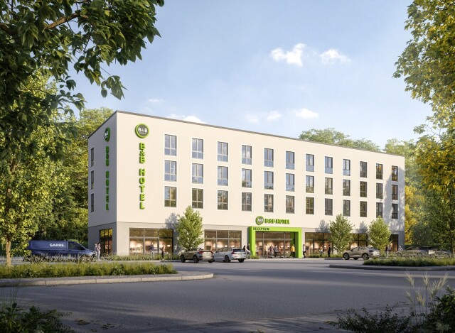 Rendering of a B&B hotel