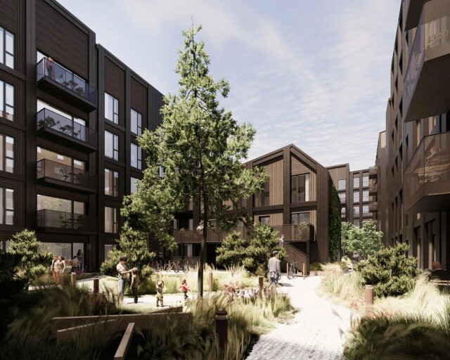 Ripple Residence, Nordhaven, Copenhagen