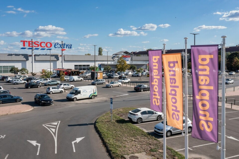 SPP owned retail park in Hungary