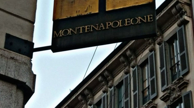 Via Montenapoleone, Milan