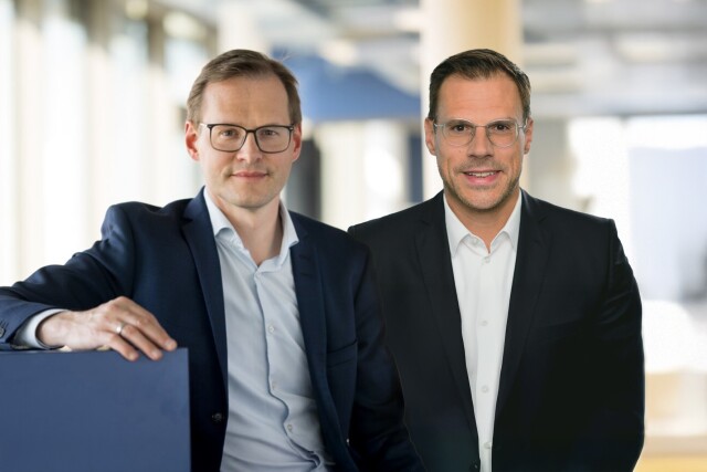 Wolfgang Koedel (left) with Felix Meyen (right)